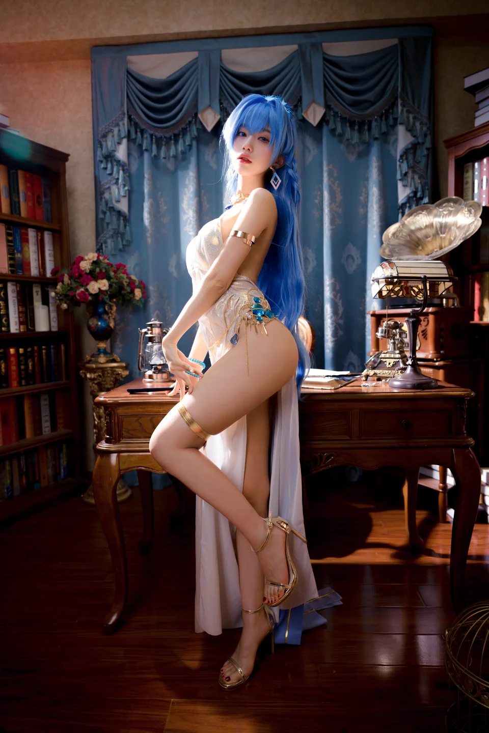 Shika小鹿鹿 - 胜利女神·海伦 [37P-306MB] tg@simisebaisi 【丝足阁】001.webp